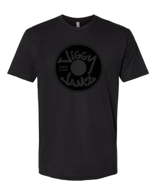 JiggyJamz Tee Black Logo 2025-UNISEX