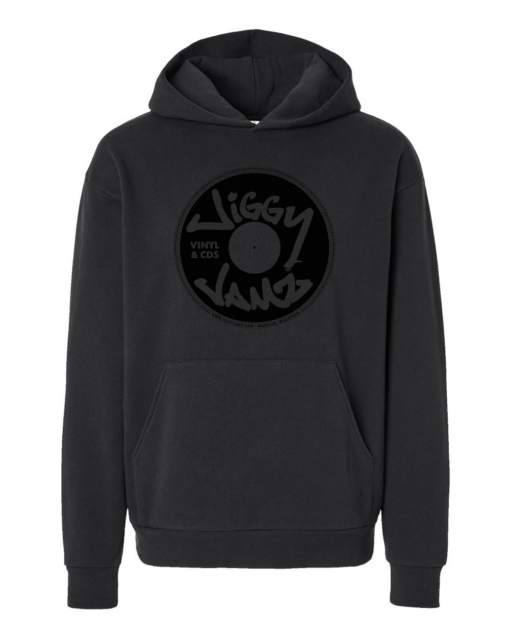 JiggyJamz Pullover Hoodie Black Logo 2025 PREMIUM Heavyweight Sweatshirt