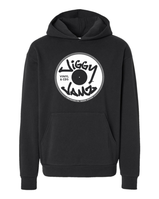 JiggyJamz Pullover Hoodie White Logo 2025 PREMIUM Heavyweight Sweatshirt - Image 5