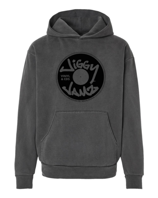 JiggyJamz Pullover Hoodie Black Logo 2025 PREMIUM Heavyweight Sweatshirt - Image 5