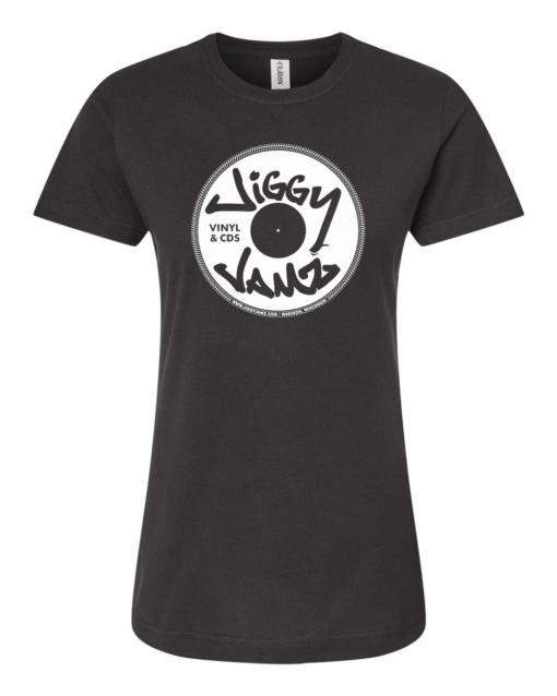 JiggyJamz Tee White Logo 2025-Women's Fine Jersey - Image 3