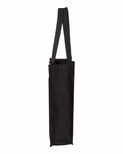 JiggyJamz Record Tote Black 2025-White Logo - Image 3